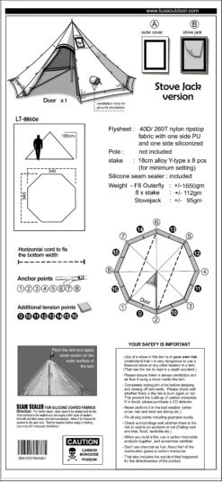 Luxe Outdoor F8e Winter Shelter - Brown 10 Luxe Outdoor F8e Winter Shelter - Brown -Camp Friluft Gear 167629933 origpic d7387e