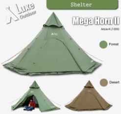 Luxe Outdoor Mega Horn II -Camp Friluft Gear 174943001 origpic a1cf03