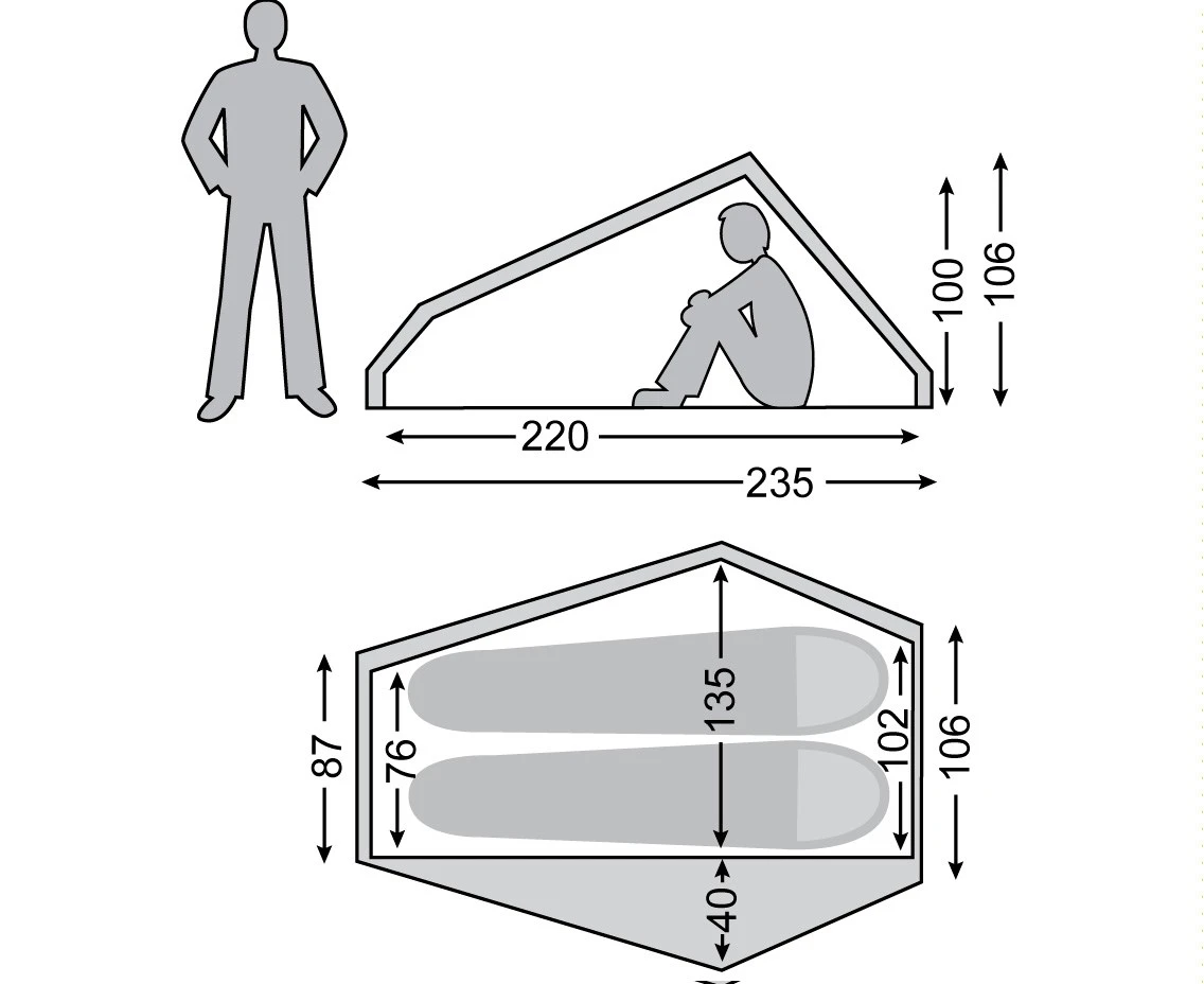 Nordisk Telemark 2.2 LW 4 Nordisk Telemark 2.2 LW - Billede 2