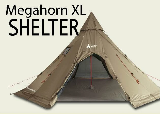 Luxe Outdoor Megahorn XL Shelter (8 Person Tent) 5 Luxe Outdoor Megahorn XL Shelter (8 Person Tent) - Billede 3