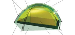 Hilleberg Allak 3 - Green -Camp Friluft Gear Allak 3D