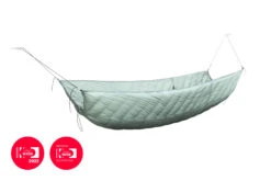 Lesovik OTUL Aur Down Underquilt 420g -8c 31 Lesovik OTUL Aur Down Underquilt 420g -8c -Camp Friluft Gear OTUL Aur 420 Arctic Water packshot HR 03 no shd DW