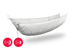 Lesovik OTUL Aur Down Underquilt 420g -8c 40 Lesovik OTUL Aur Down Underquilt 420g -8c -Camp Friluft Gear OTUL Aur 420 Snowy White packshot HR 02 DW