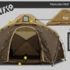 Luxe Outdoor Hercules W/stove Jack 8p Tent -Camp Friluft Gear luxe hercules backpackinglightse front
