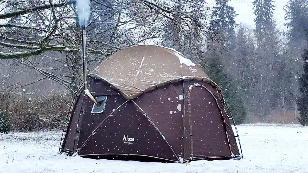 Luxe Outdoor Hercules W/stove Jack 8p Tent 5 Luxe Outdoor Hercules W/stove Jack 8p Tent - Billede 3